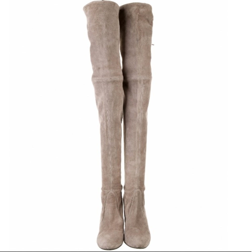 Stuart Weitzman over the knee suede highland boots